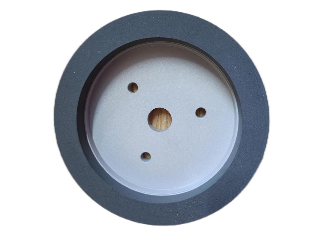 Harspoelwiel / hars slijpwiel 150 mm Wit Bruin 120-240 Grit voor dubbelrandmachine