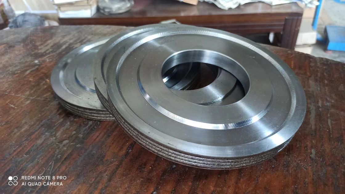 Scherpe en duurzame diamanten wielen met dubbele groef voor machines met dubbele ronde rand