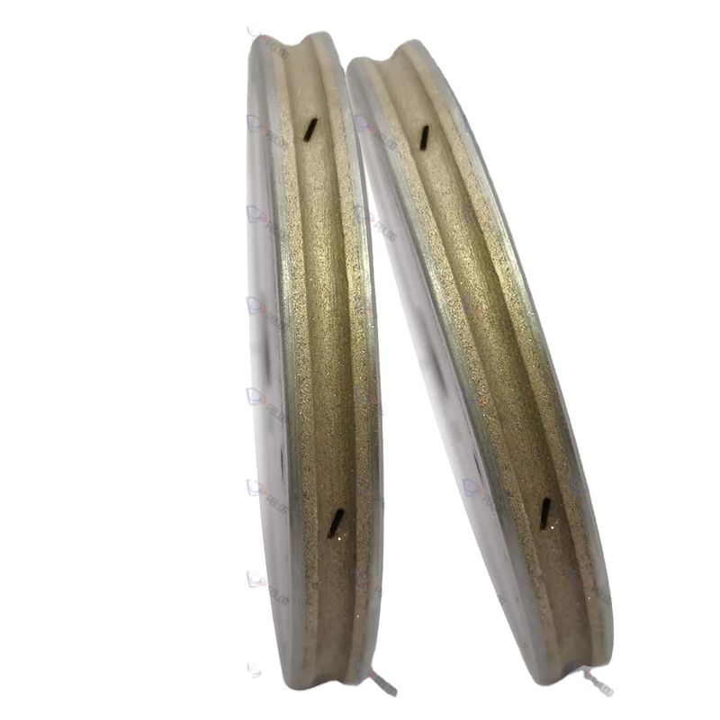 150 mm rondrand diamantpoetswiel voor langdurige prestaties en grit 240